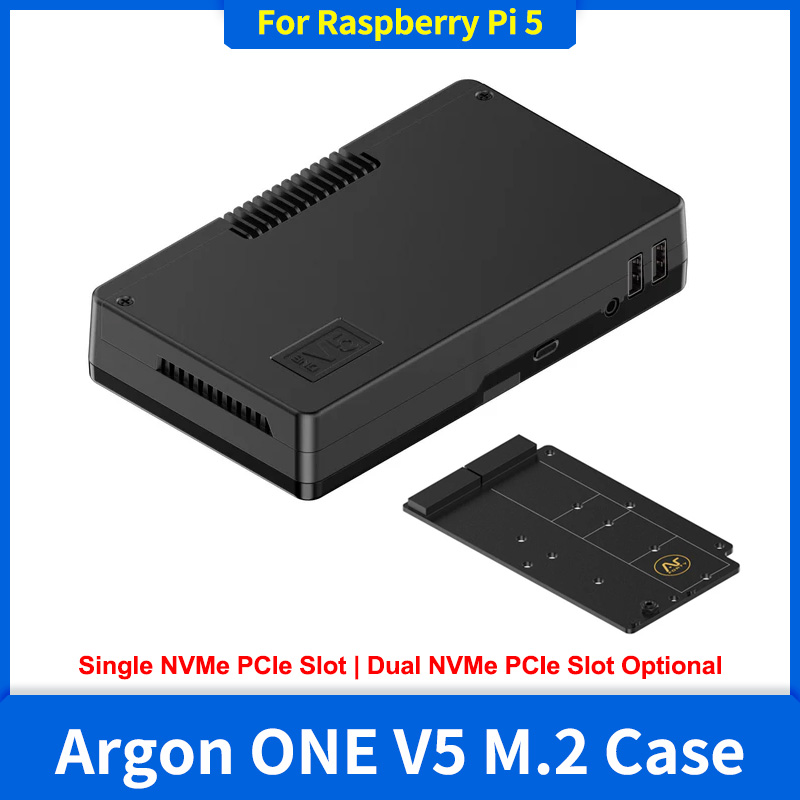 Raspberry Pi 5 Argon ONE V5 M. - Argon One V3 M.2 Nvme Case review and price