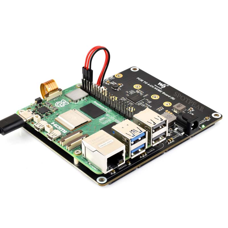 Raspberry Pi 5 PCIe to 4-CH M. - Argon One V3 M.2 Nvme Case review and price